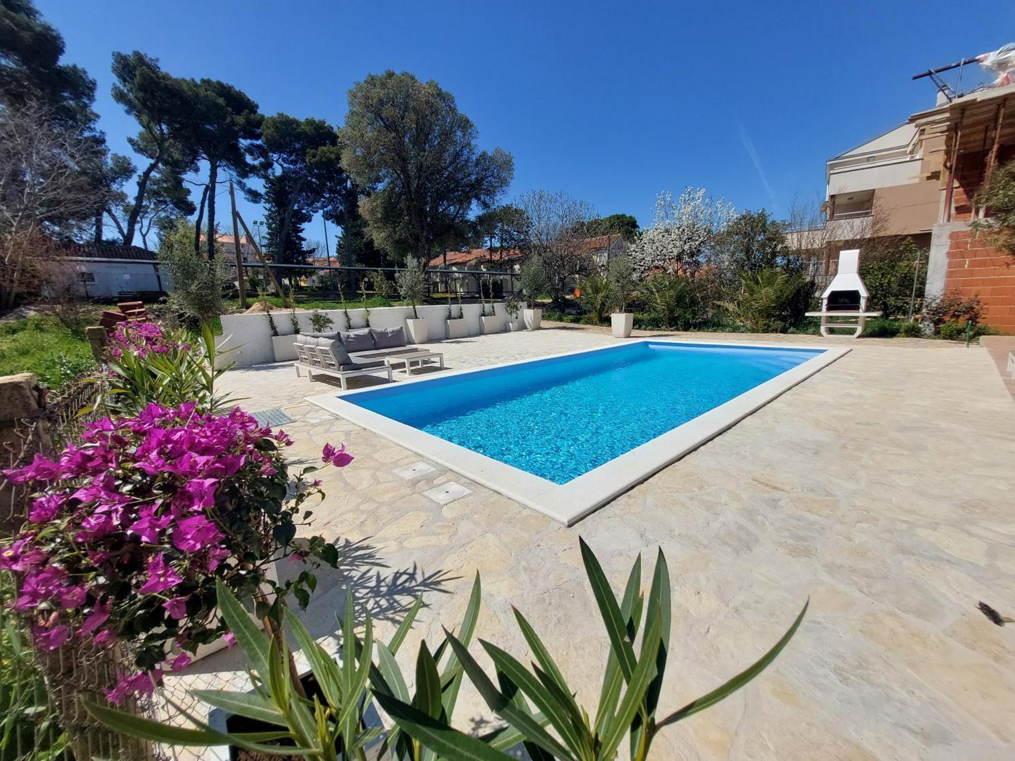 Casa Blanca, Biograd Na Moruアパートメント エクステリア 写真