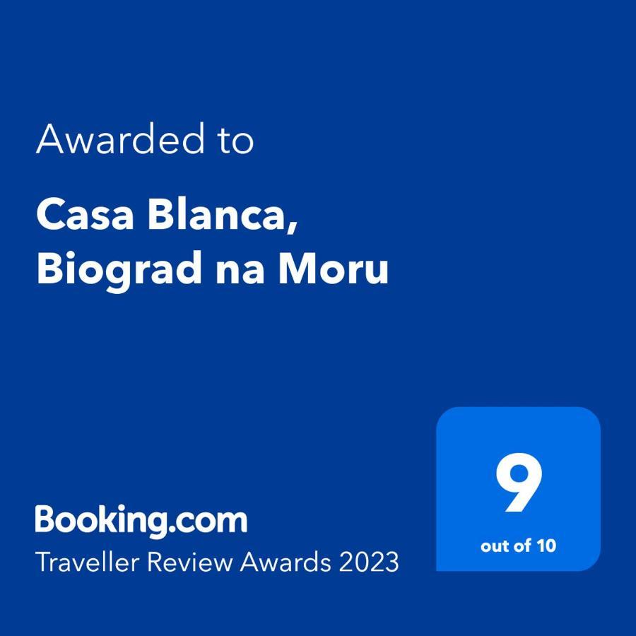 Casa Blanca, Biograd Na Moruアパートメント エクステリア 写真